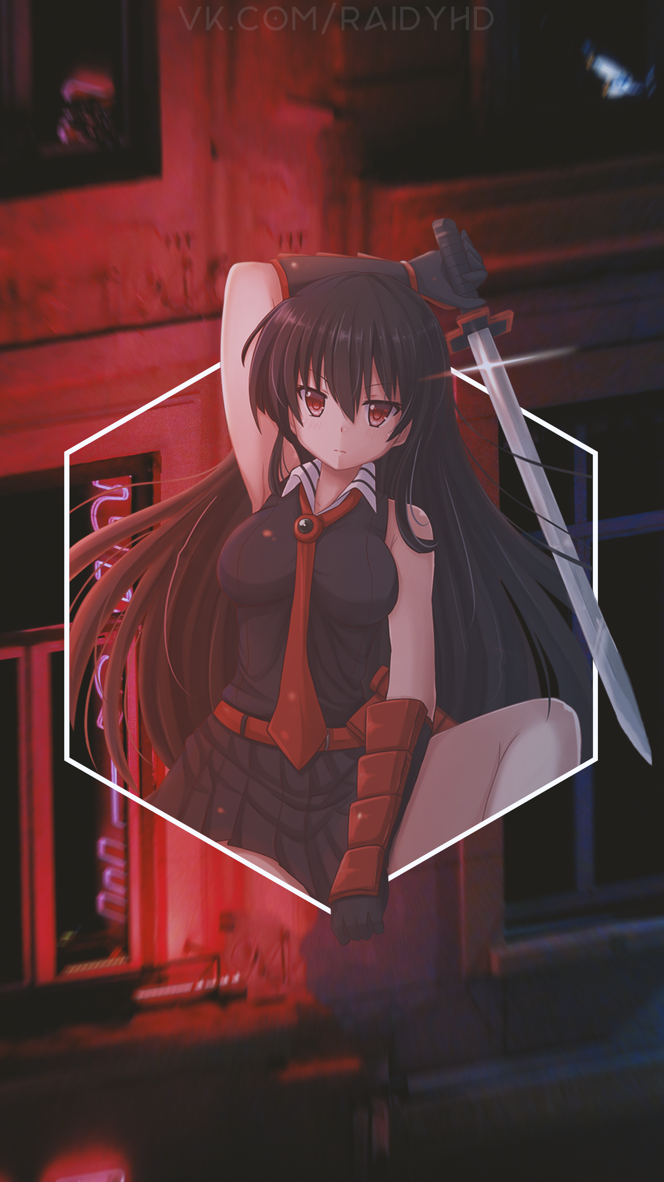 Anime 2160x3840 anime anime girls picture-in-picture Akame Akame ga Kill!
