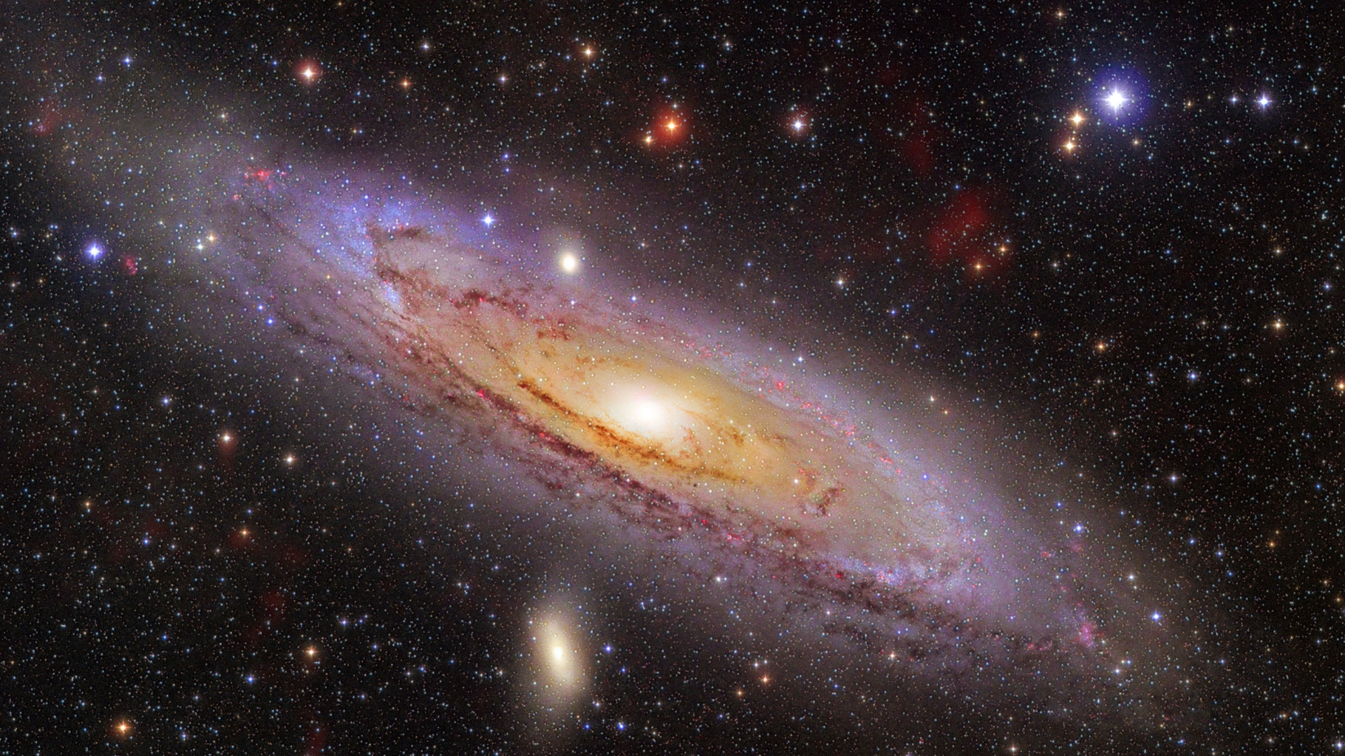 General 1920x1080 space nebula galaxy stars