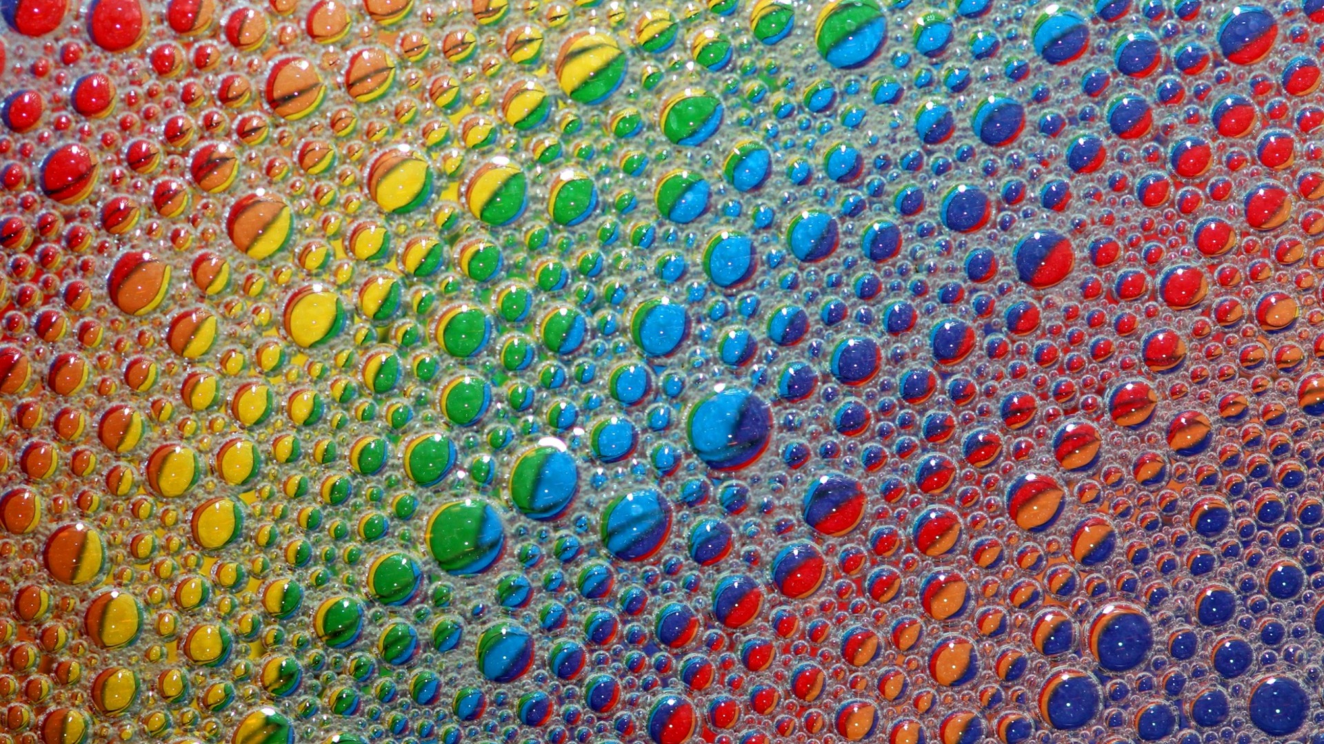 General 1920x1080 psychedelic trippy bubbles colorful spectrum