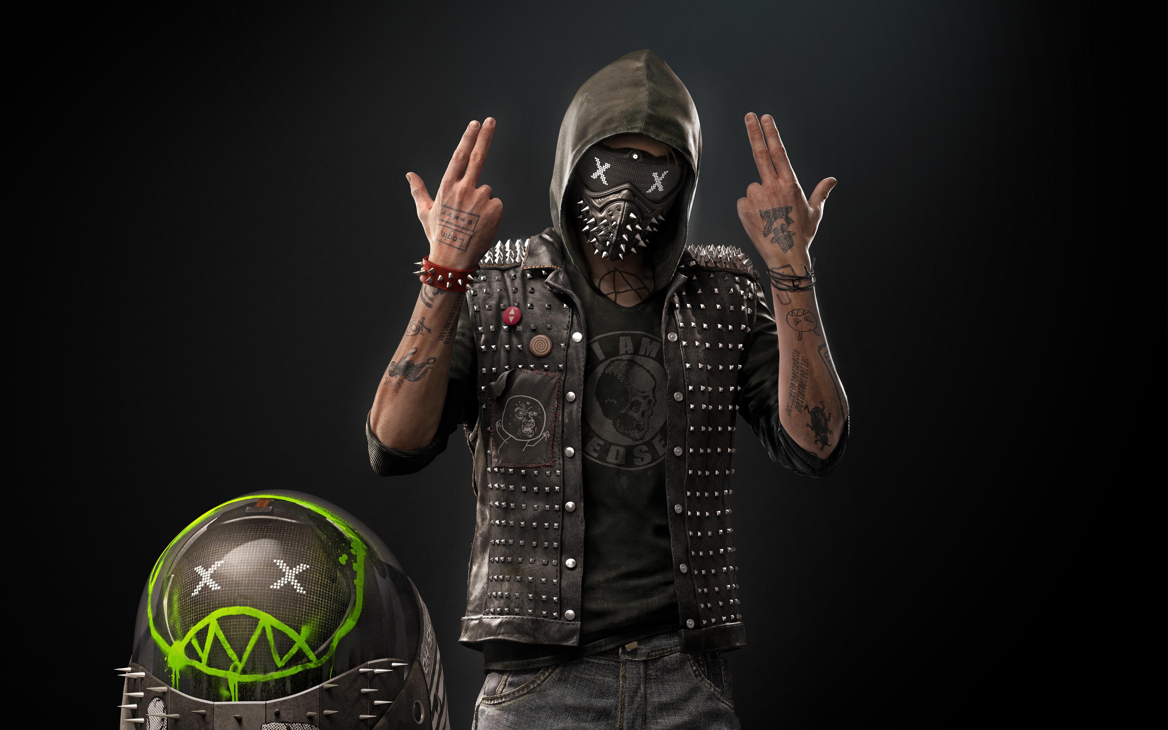 General 3840x2400 Watch_Dogs Watch_Dogs 2 video games
