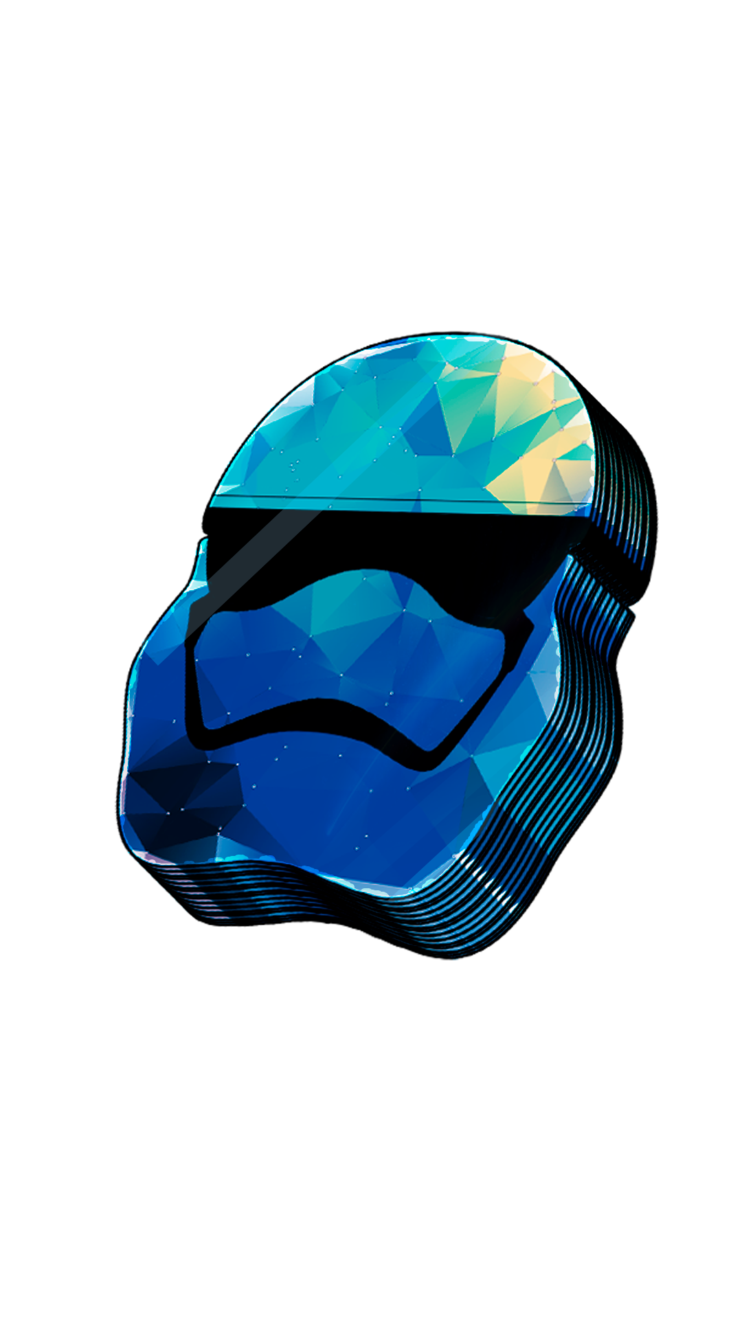 General 1080x1920 stormtrooper illustration Star Wars movie characters portrait display digital art simple background