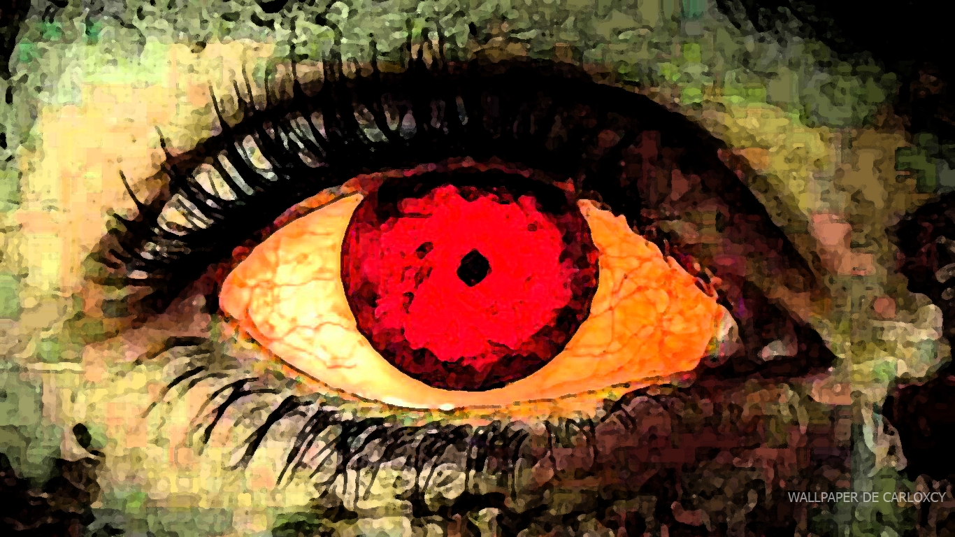General 1366x768 zombies eyes horror red eyes