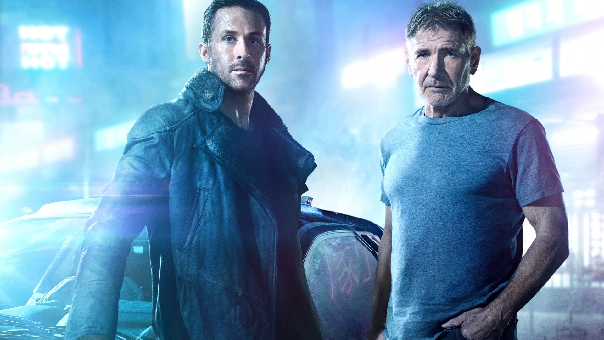 People 1920x1080 Blade Runner Blade Runner 2049 Ryan Gosling Harrison Ford film stills actor movies men