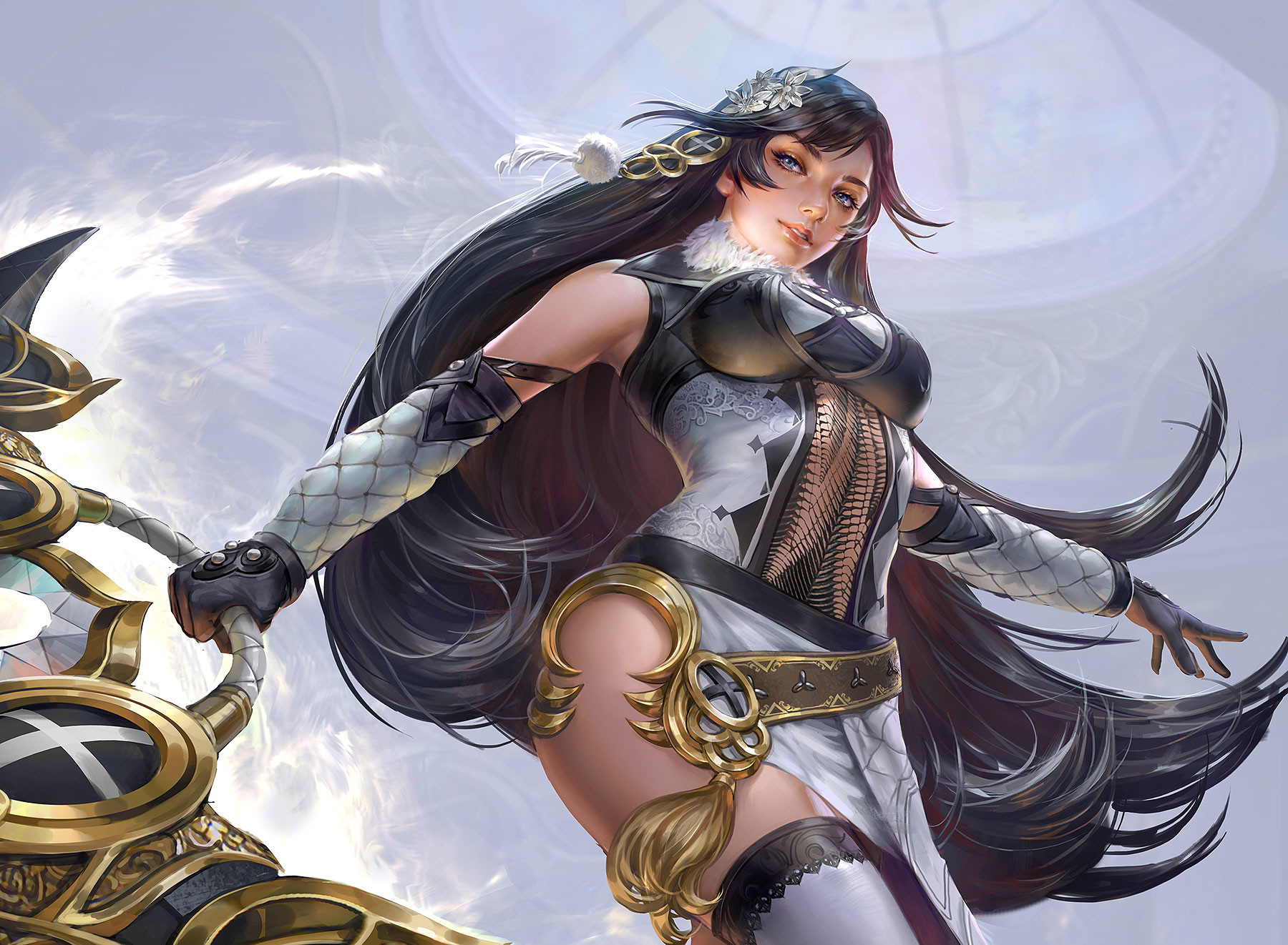 General 1800x1322 fantasy art warrior women