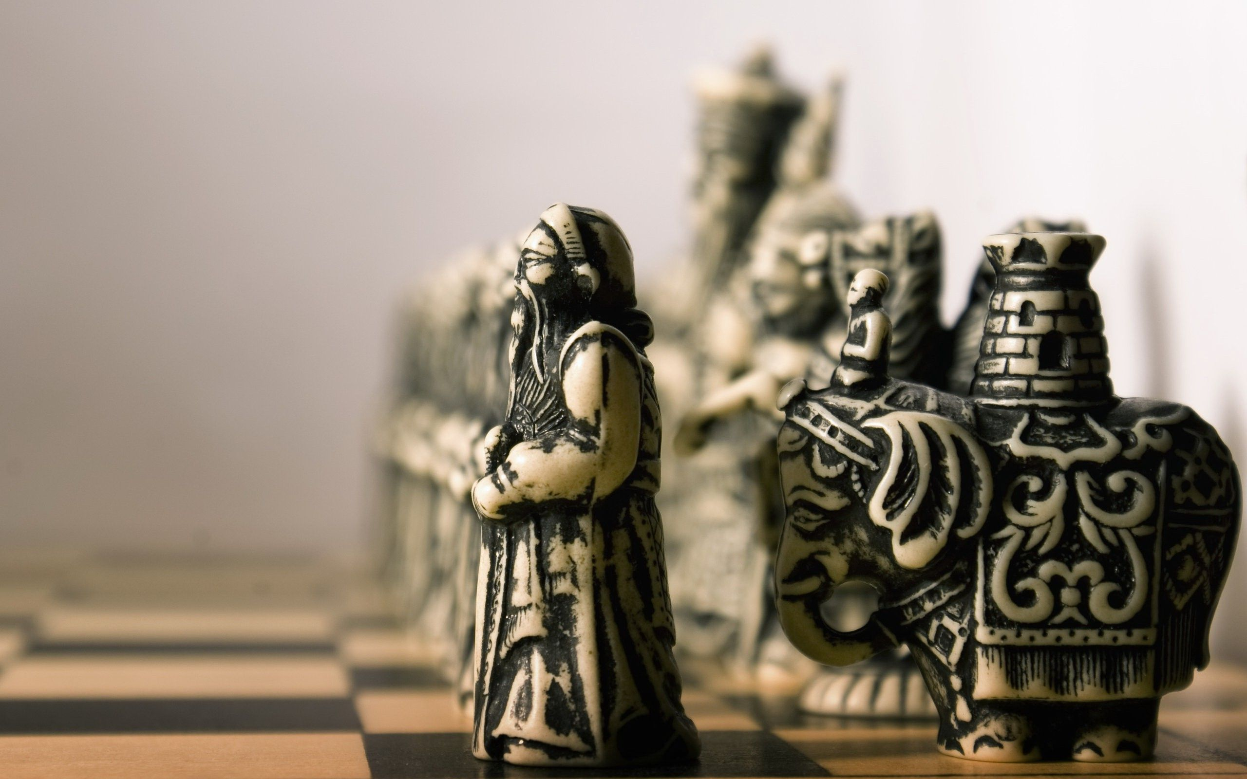 General 2560x1600 photography macro chess figurines board games