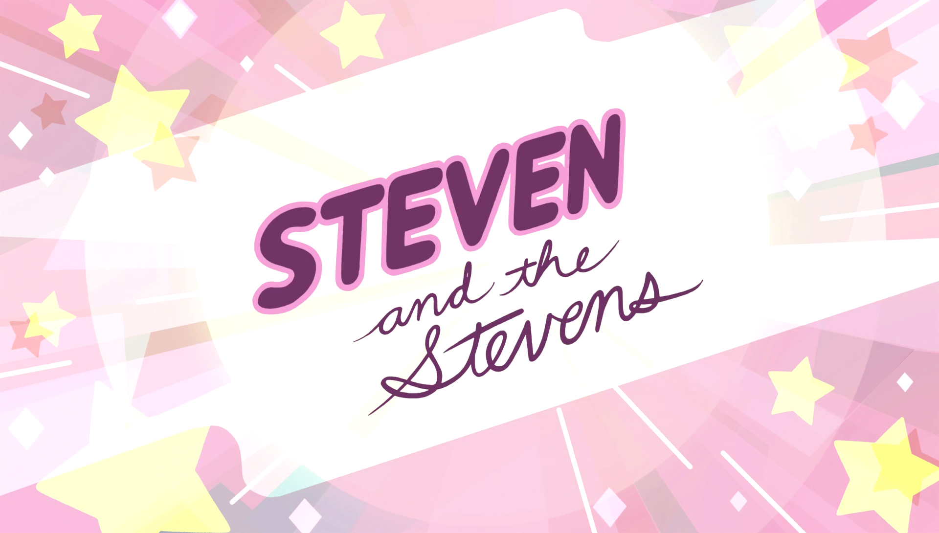 General 1920x1090 Steven Universe cartoon pink stars