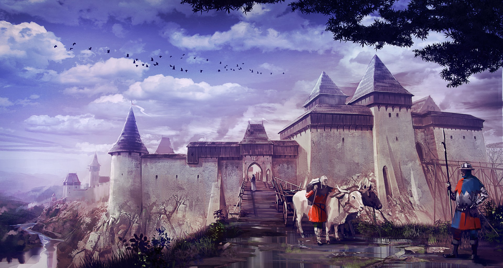 General 1920x1024 castle Kingdom Come: Deliverance the middle ages Warhorse Studios