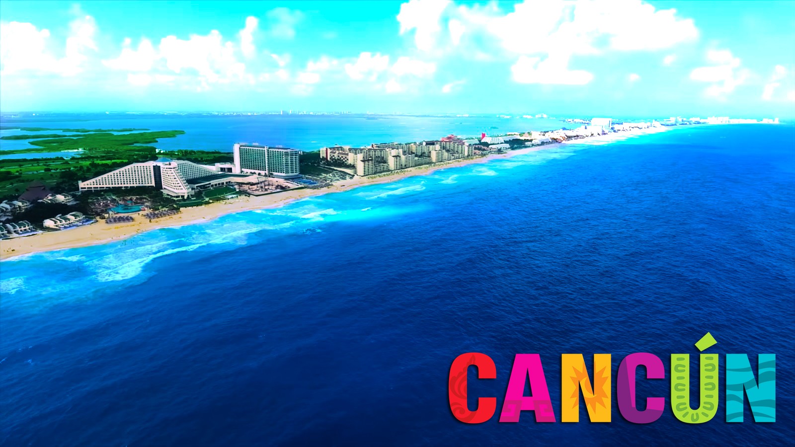 General 1600x900 Cancun beach hotel Mexico North America