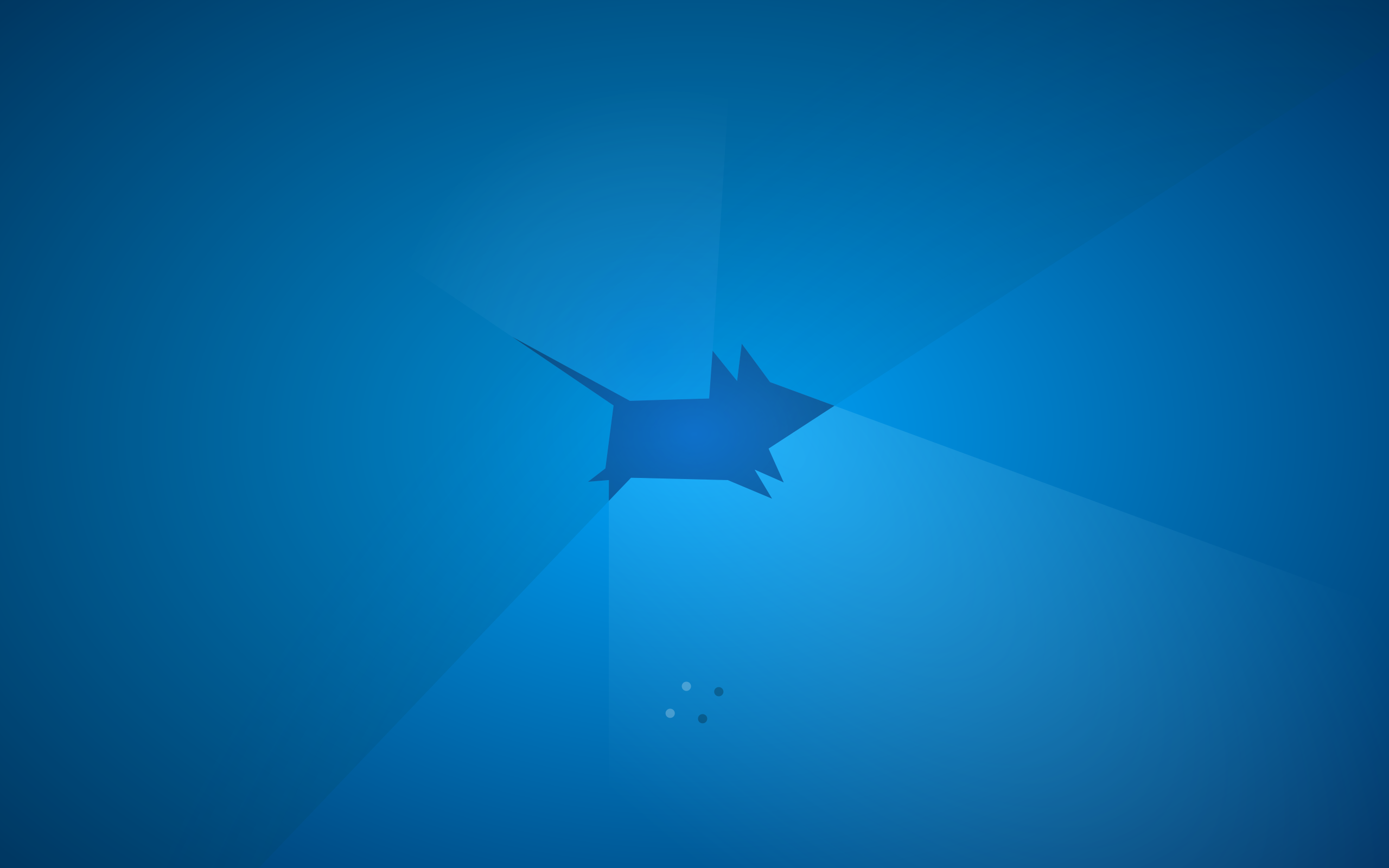 General 2560x1600 Linux Xubuntu mice blue Xfce operating system digital art blue background