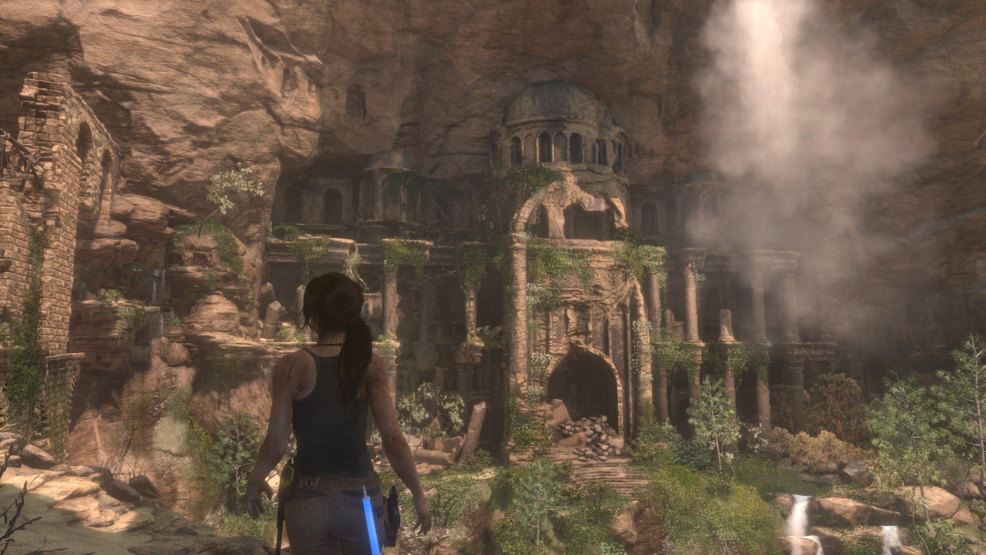 General 1920x1080 Rise of the Tomb Raider screen shot video games Lara Croft (Tomb Raider) PC gaming