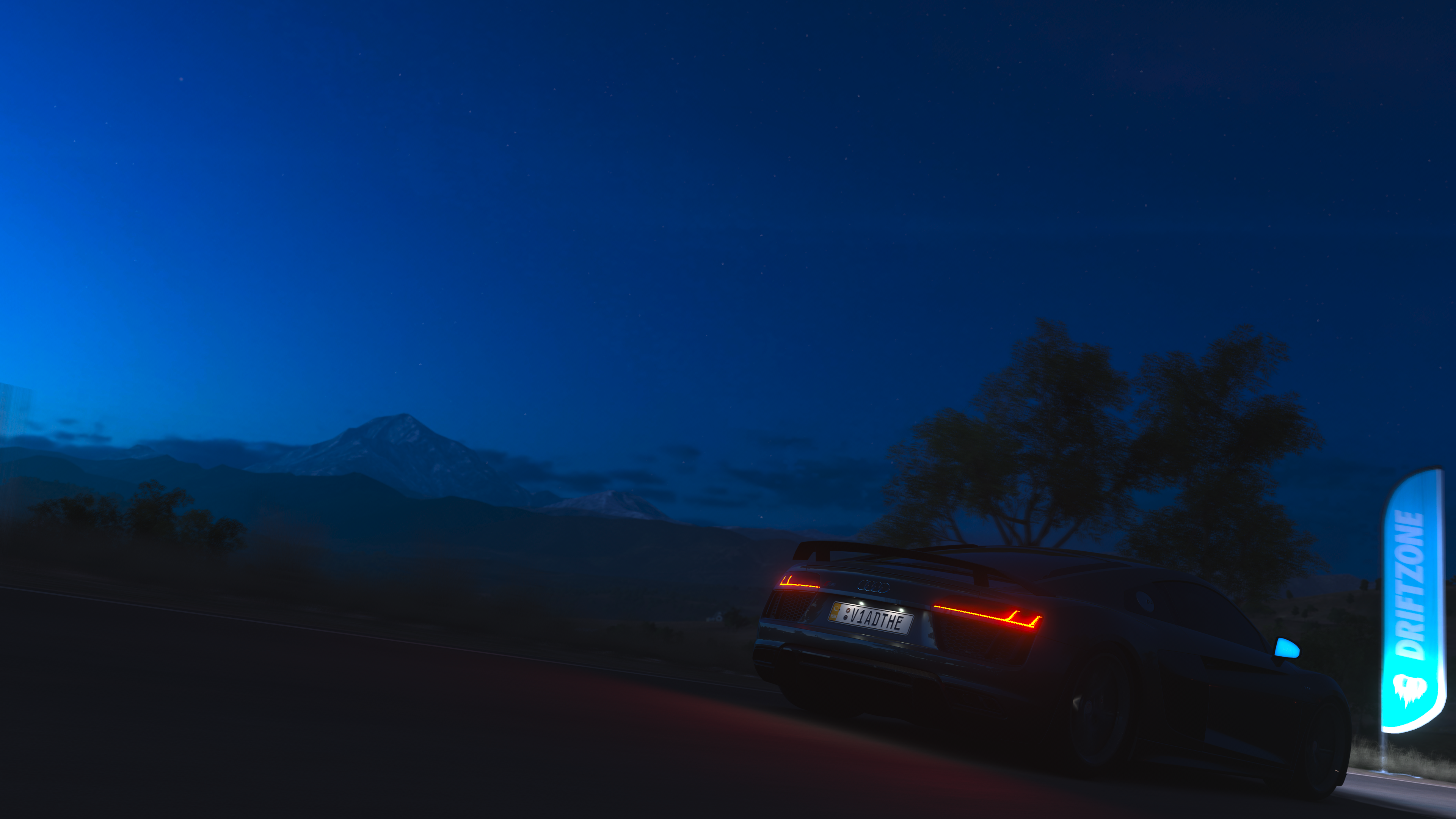 General 3840x2160 Forza Forza Horizon 3 video games dark car night vehicle