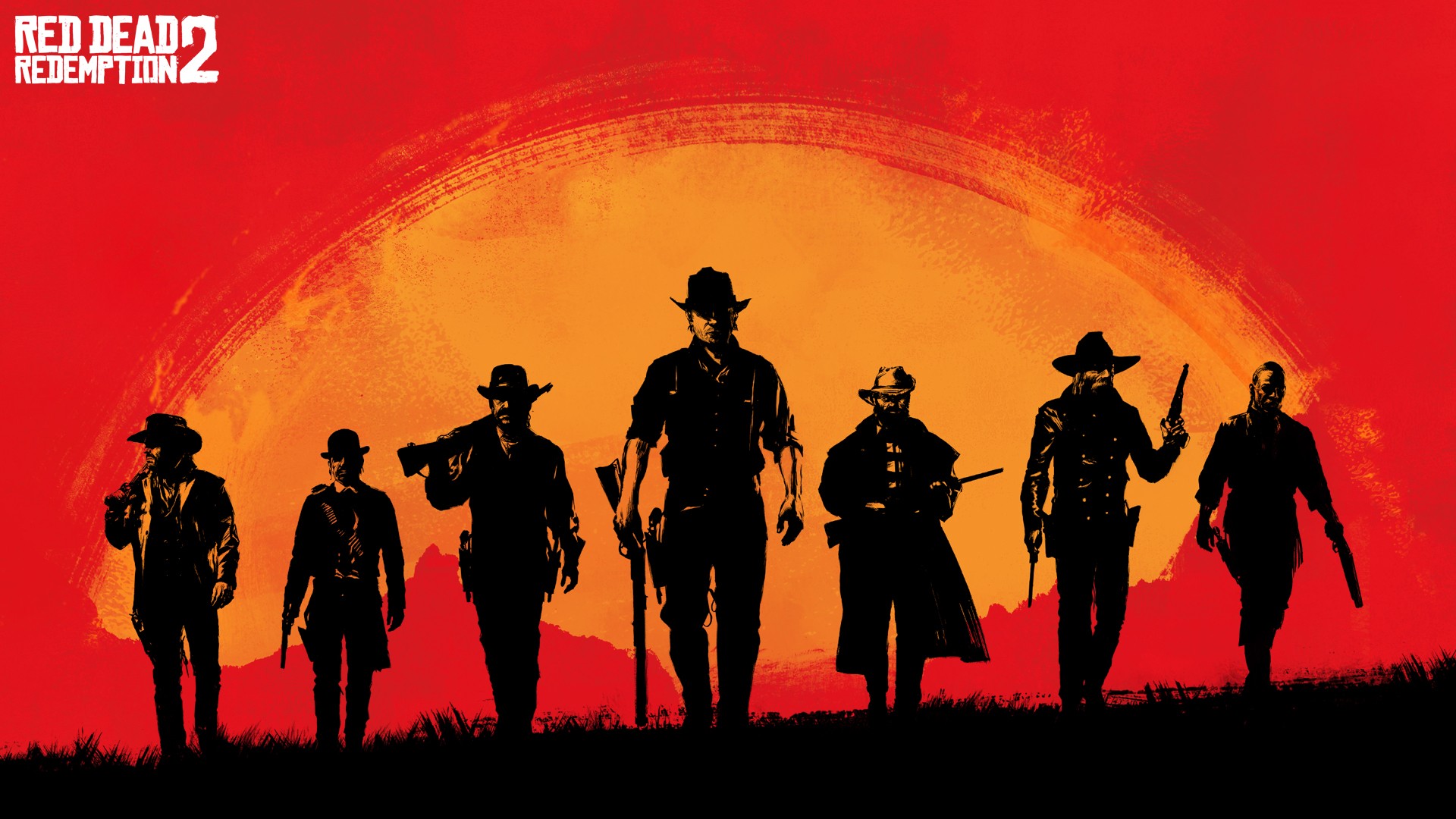 General 1920x1080 Red Dead Redemption video games red sunset sunrise western Rockstar Games Red Dead Redemption 2