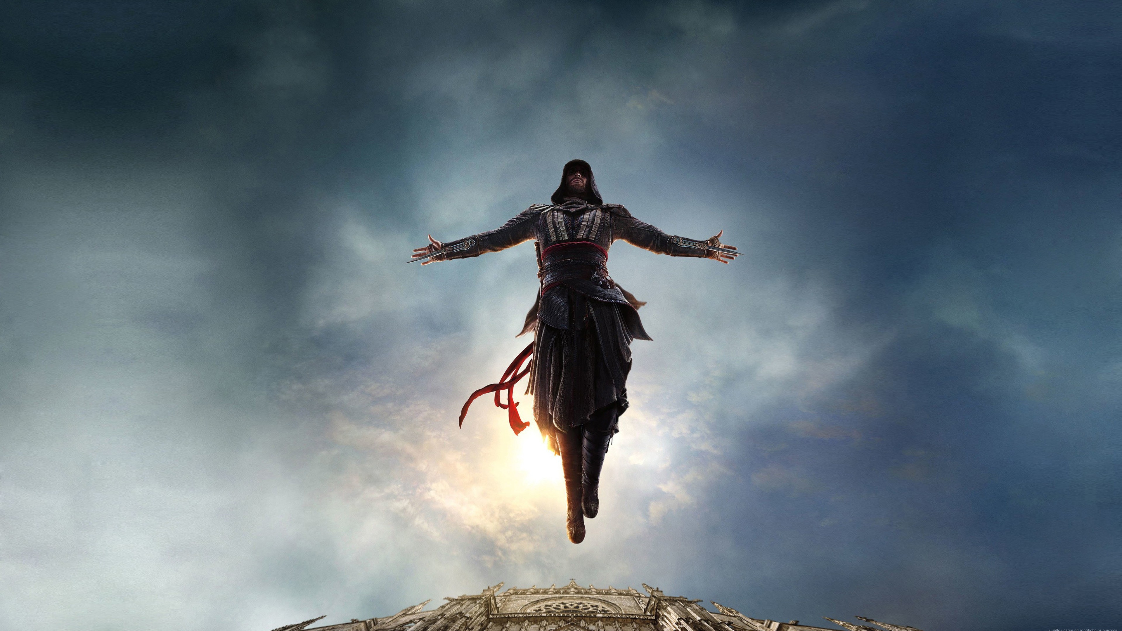 General 3840x2160 movies Assassin's Creed jumping film stills men
