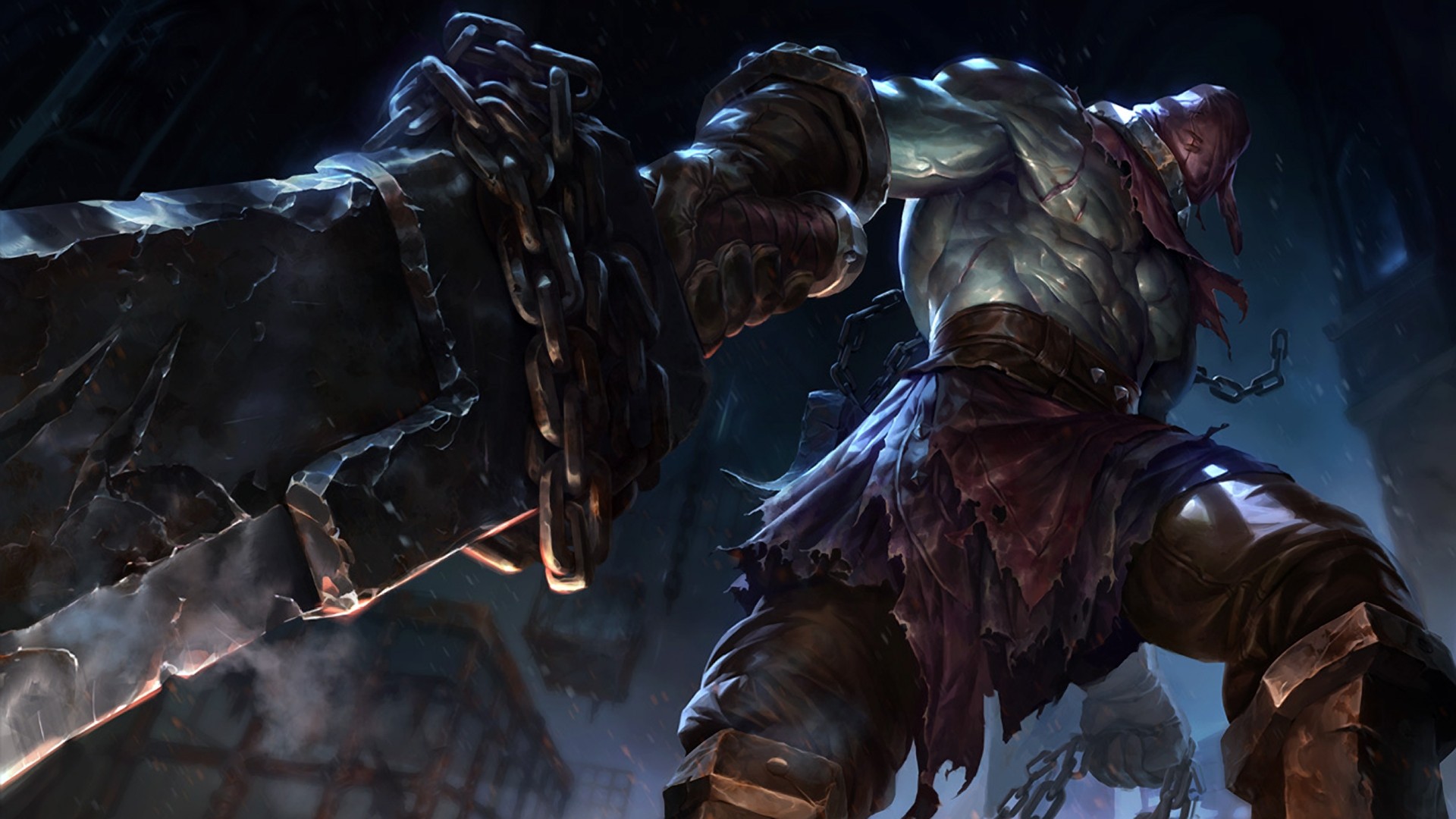 General 1920x1080 League of Legends Tryndamere warrior PC gaming
