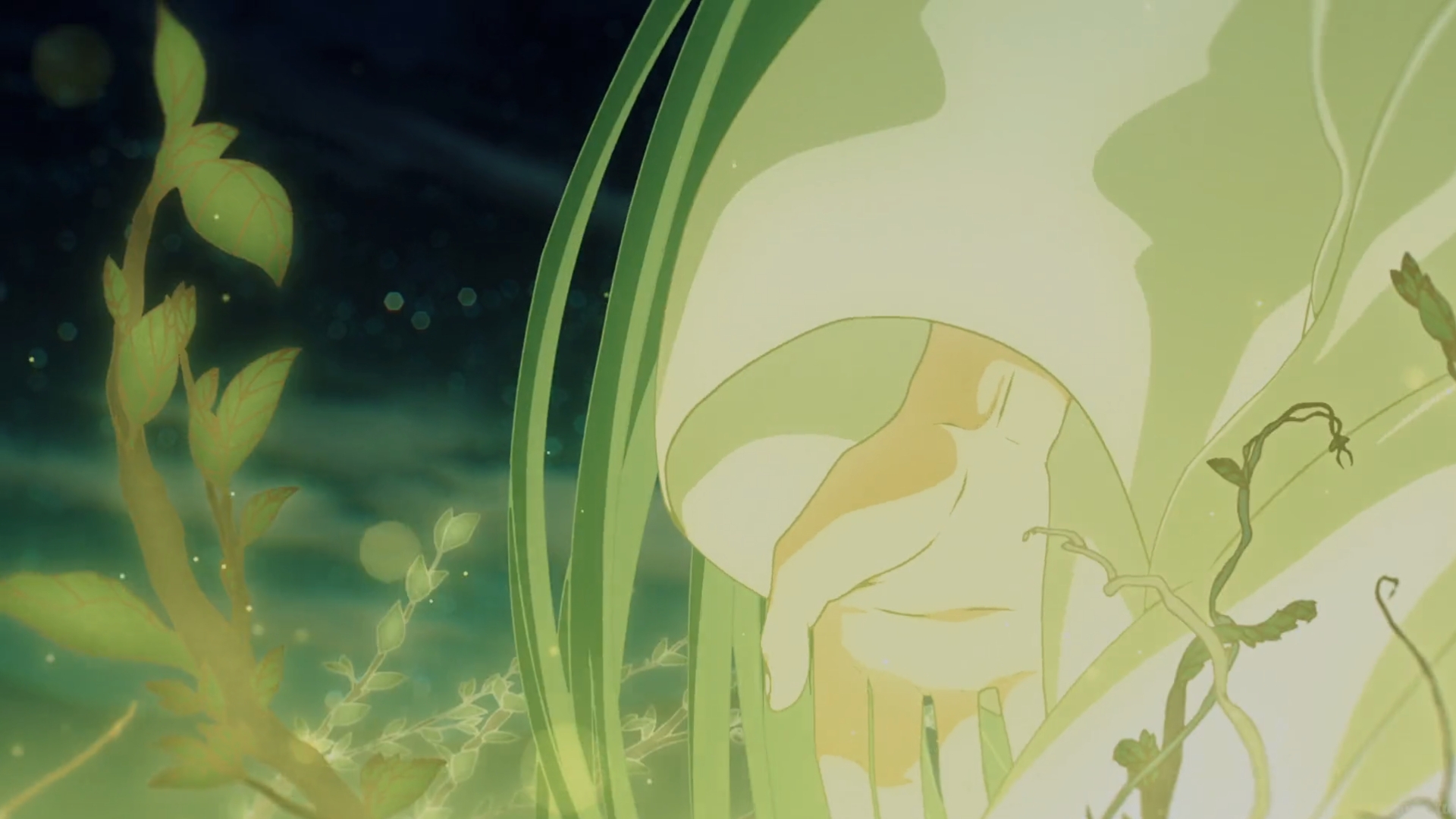 Anime 1920x1080 Fate series Fate strange Fake Enkidu (FGO) gender-fluid anime Anime screenshot leaves long hair