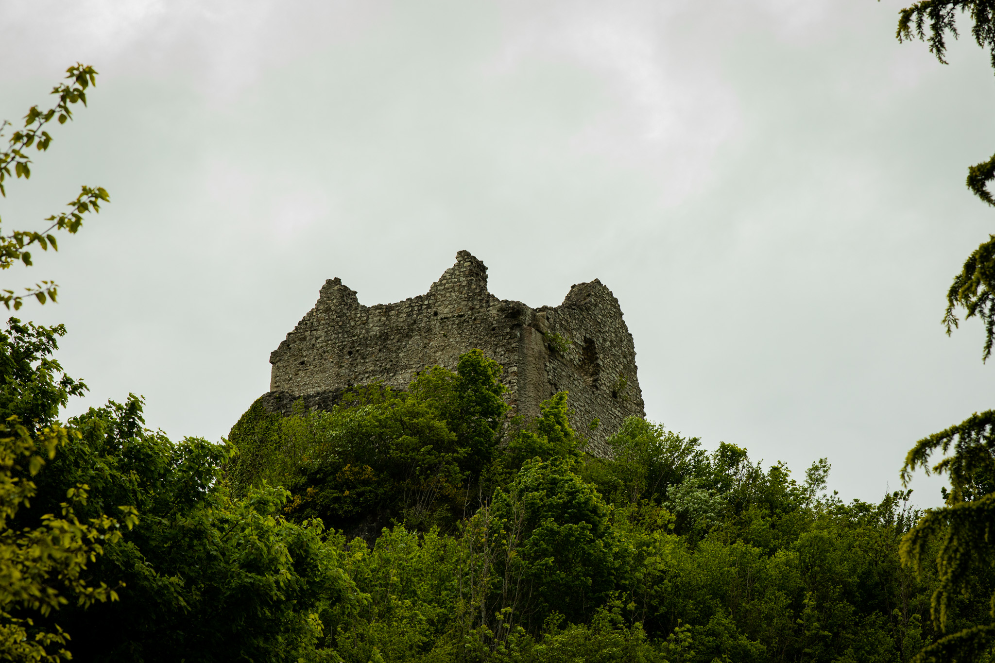 General 2048x1365 landscape trees nature outdoors clouds greenery castle historical relic history ruins photography