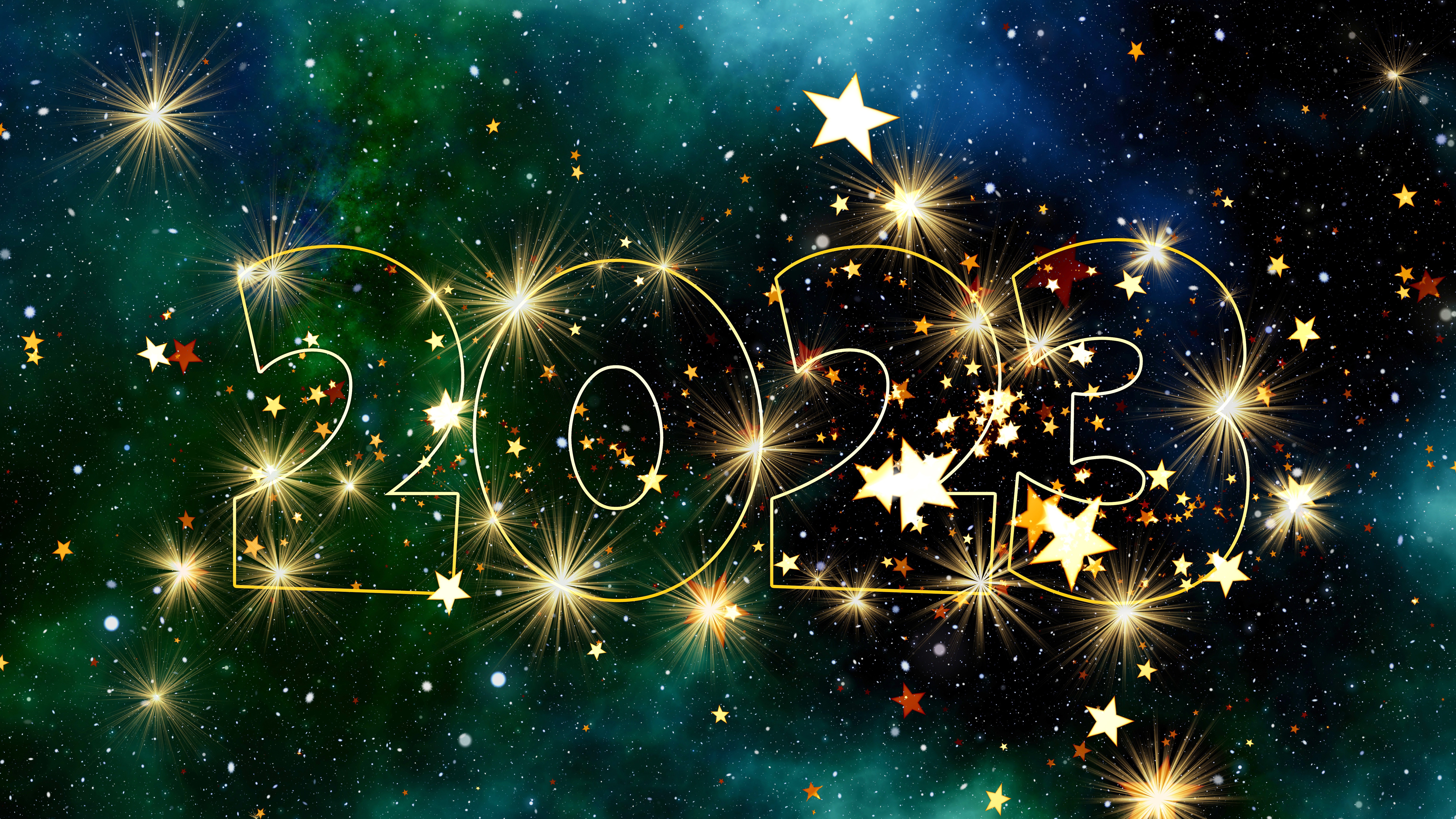 General 6472x3641 New Year stars 2023 (year) digital art