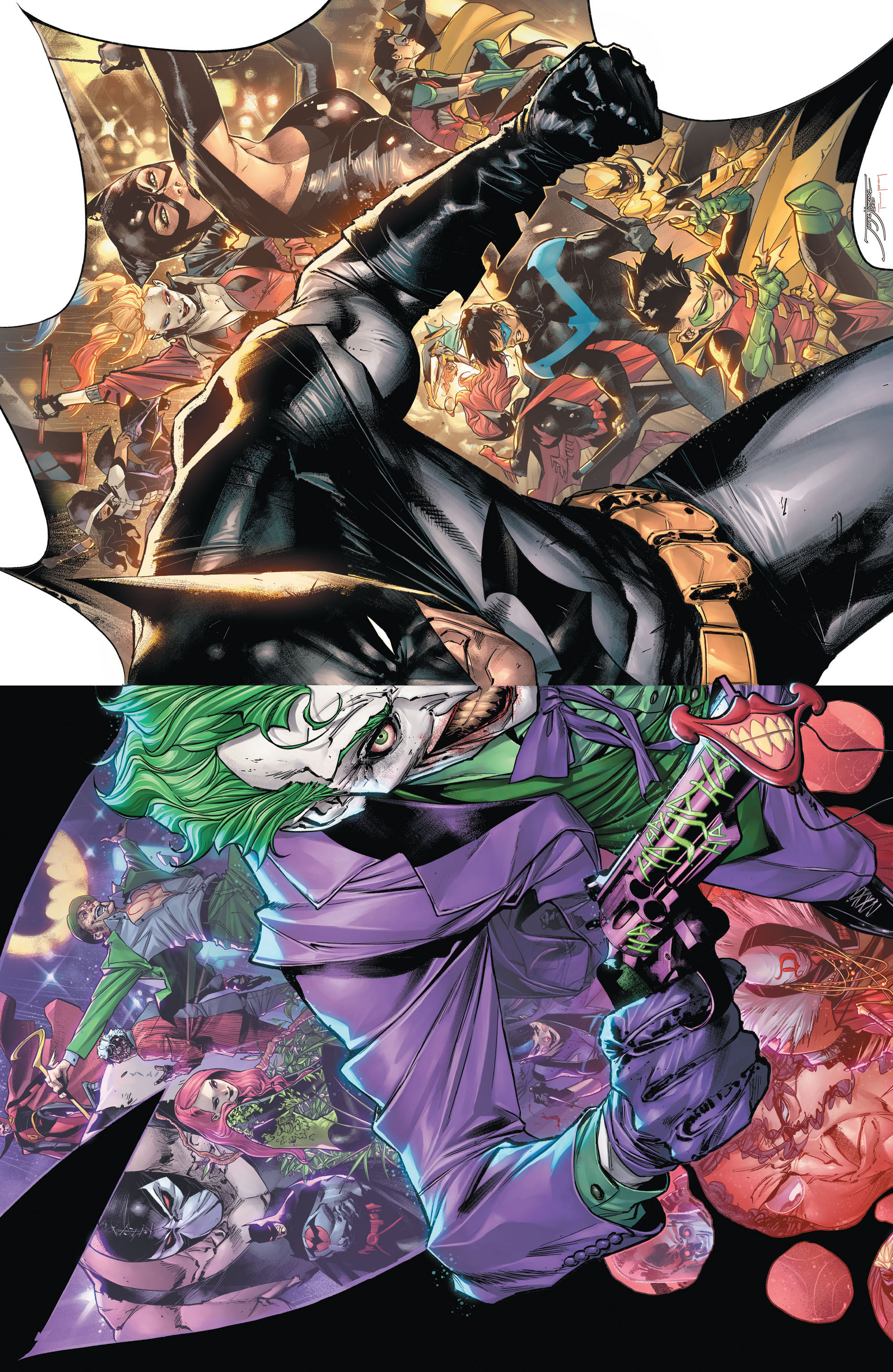 General 1988x3056 DC Comics comics Joker Batman (1989) comic art comic character Batman logo villains Detective-Comics bodysuit superhero digital art Batman (2021)
